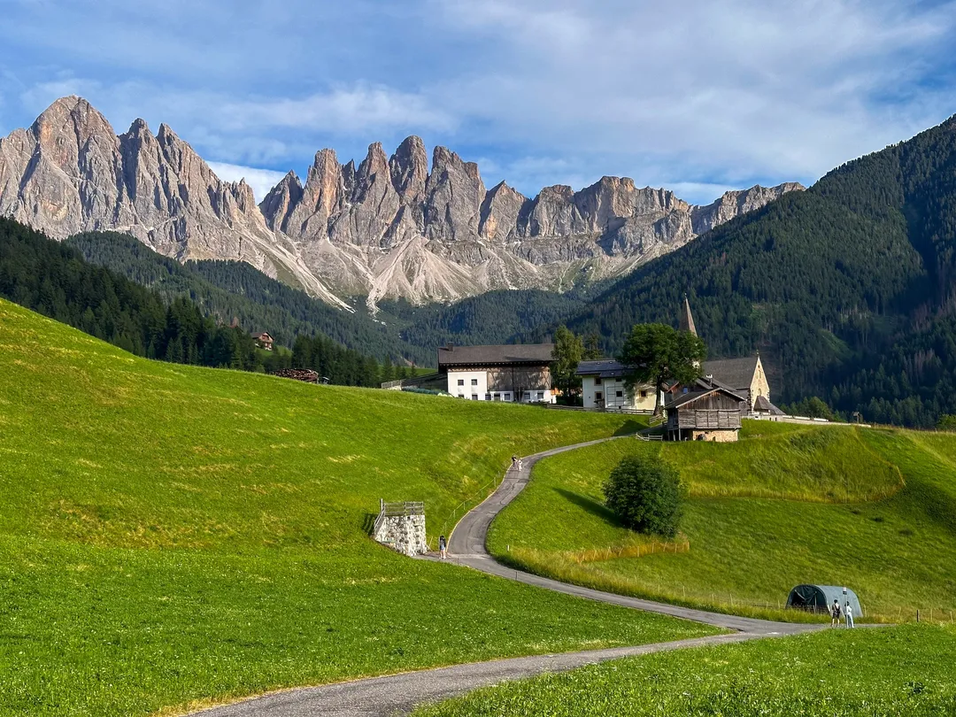 Santa Maddalena, Italy. Photograph by Marian Kozaczewski.
