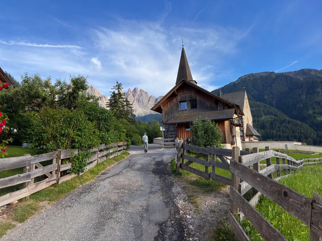 Santa Maddalena, Italy. Photograph by Marian Kozaczewski.
