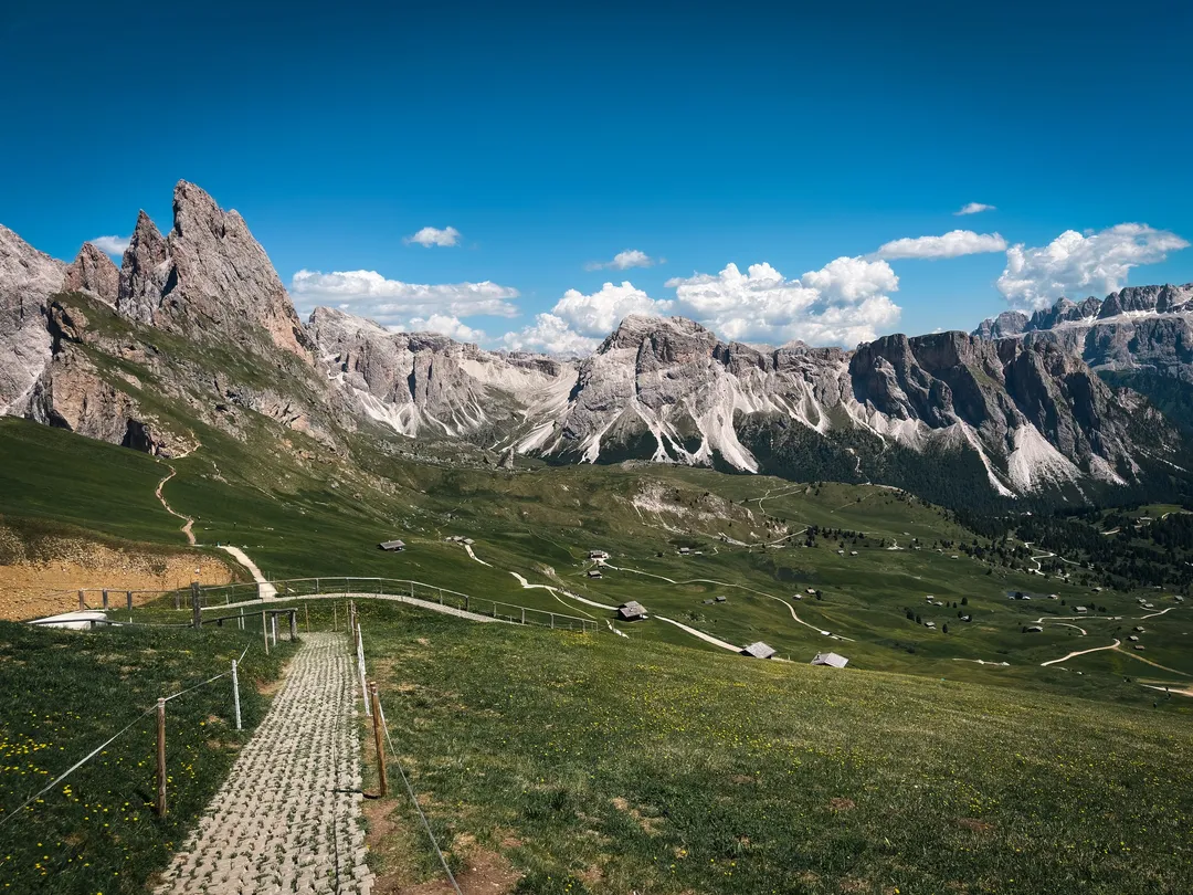 Seceda, Italy. Photograph by Marian Kozaczewski.