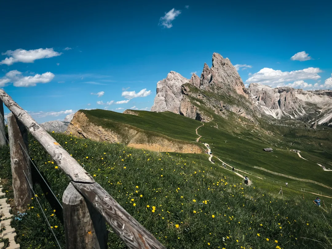 Seceda, Italy. Photograph by Marian Kozaczewski.
