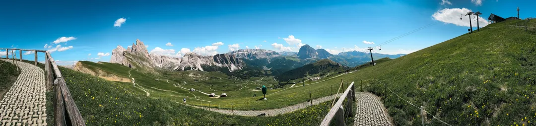 Seceda, Italy. Photograph by Marian Kozaczewski.