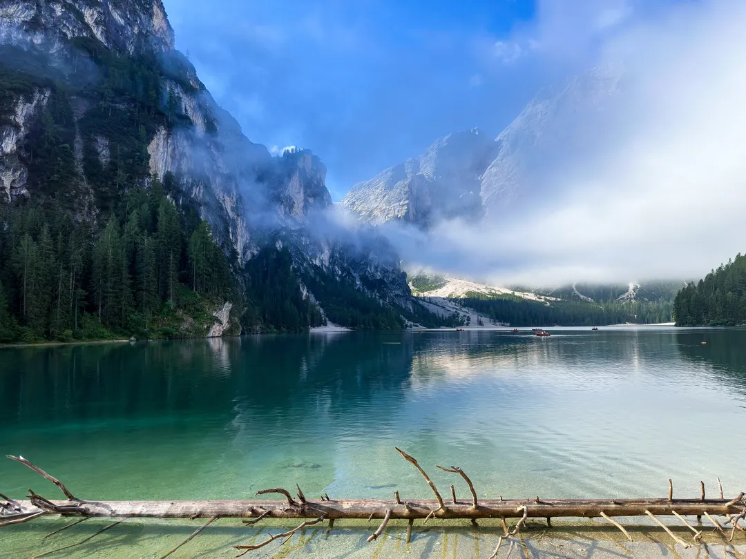 Lago di Braies, Italy. Photograph by Marian Kozaczewski.