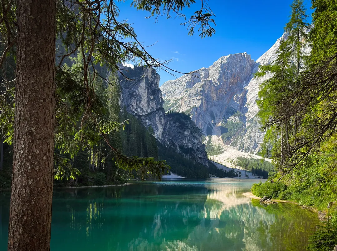 Lago di Braies, Italy. Photograph by Marian Kozaczewski.