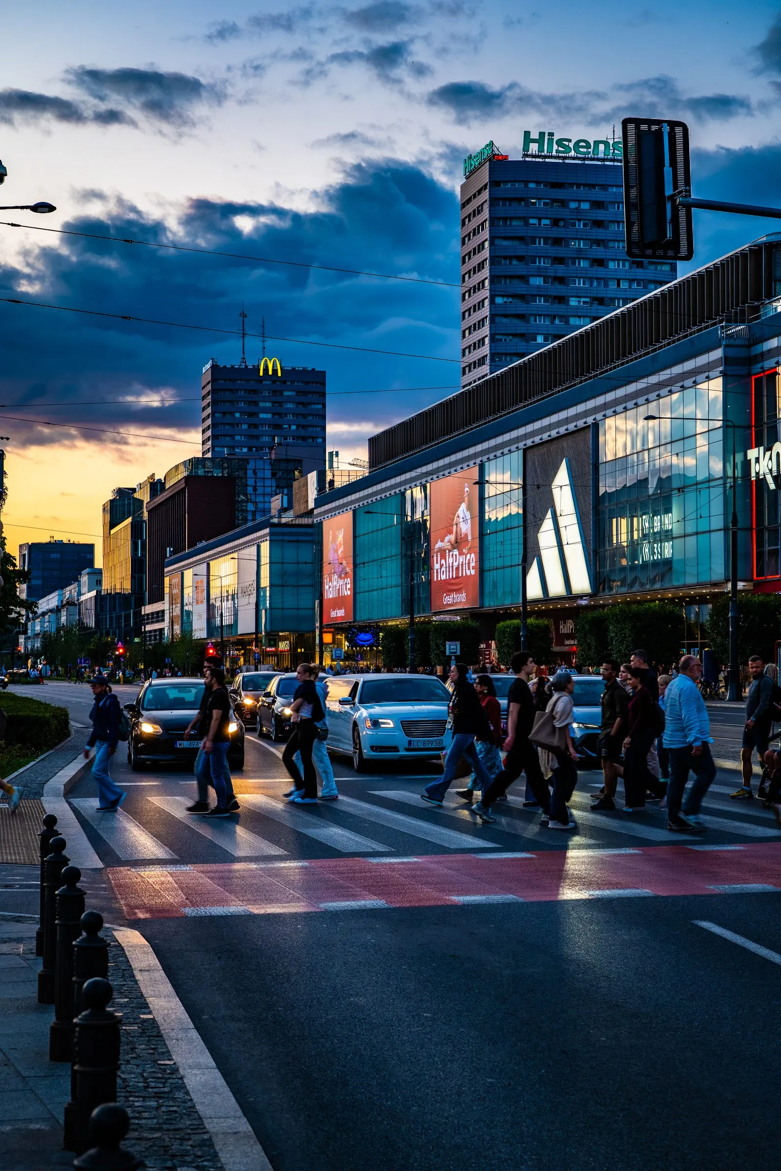 Warsaw, Poland. Photograph by Marian Kozaczewski.