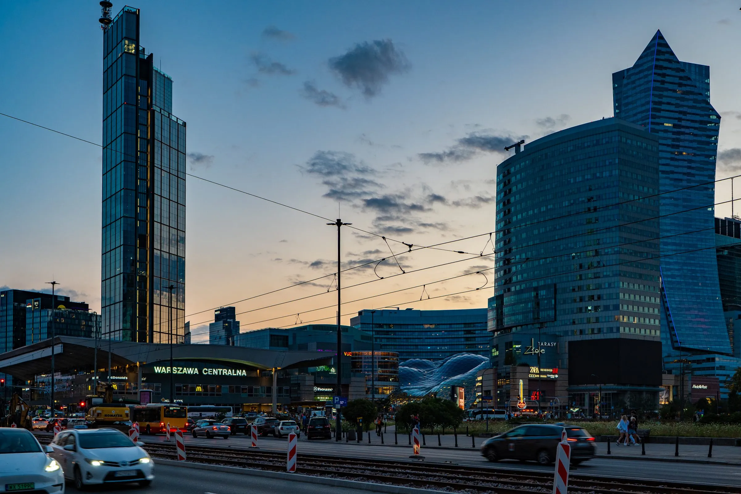 Warsaw, Poland. Photograph by Marian Kozaczewski.