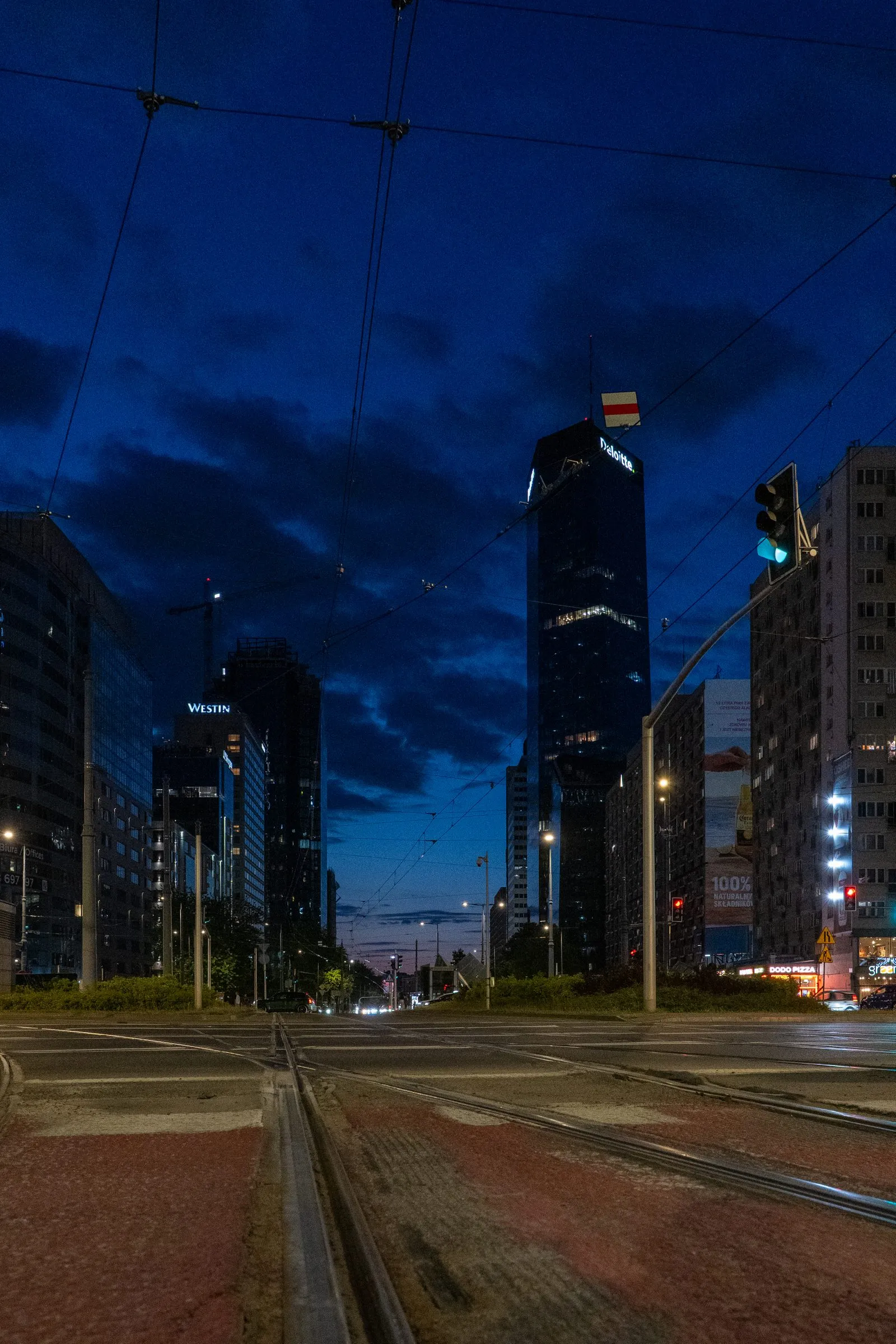 Warsaw, Poland. Photograph by Marian Kozaczewski.