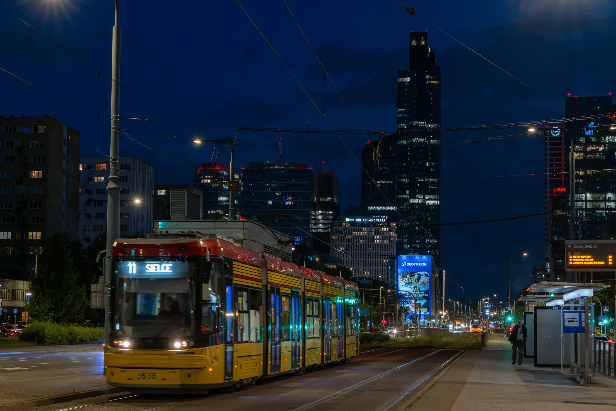 Warsaw, Poland. Photograph by Marian Kozaczewski.