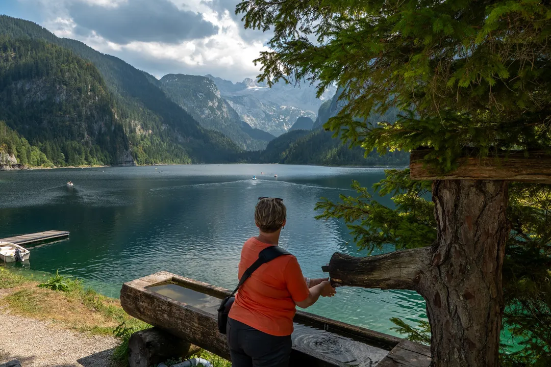 Gosausee, Austria. Photograph by Marian Kozaczewski.