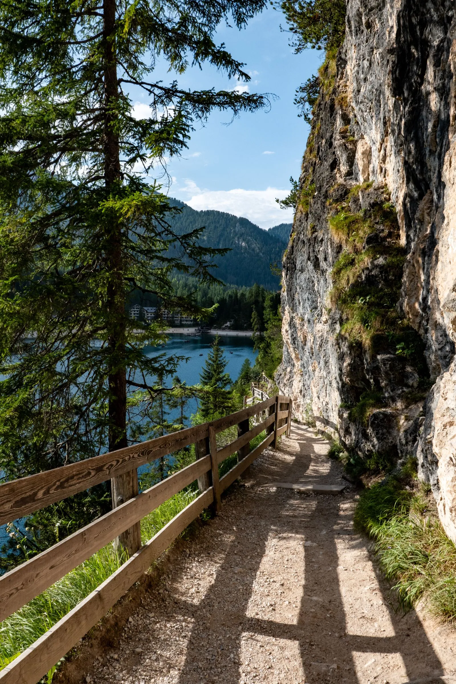 Lago di Braies, Italy. Photograph by Marian Kozaczewski.