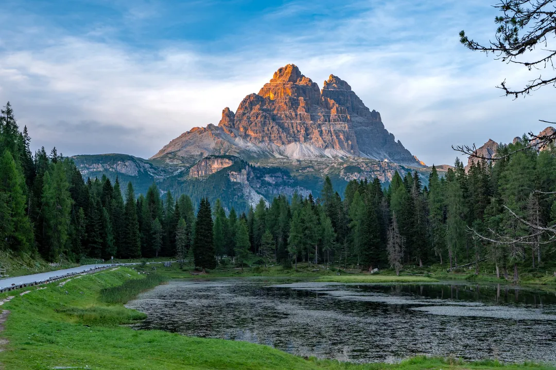 Tre Cime di Lavaredo, Italy. Photograph by Marian Kozaczewski.