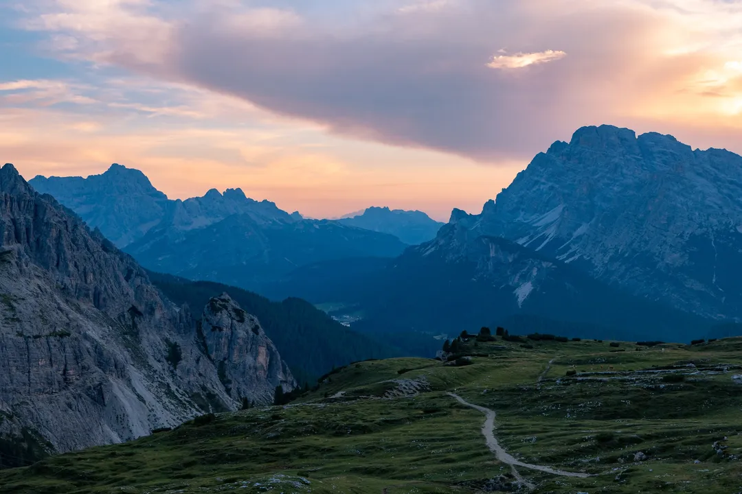 Tre Cime di Lavaredo, Italy. Photograph by Marian Kozaczewski.
