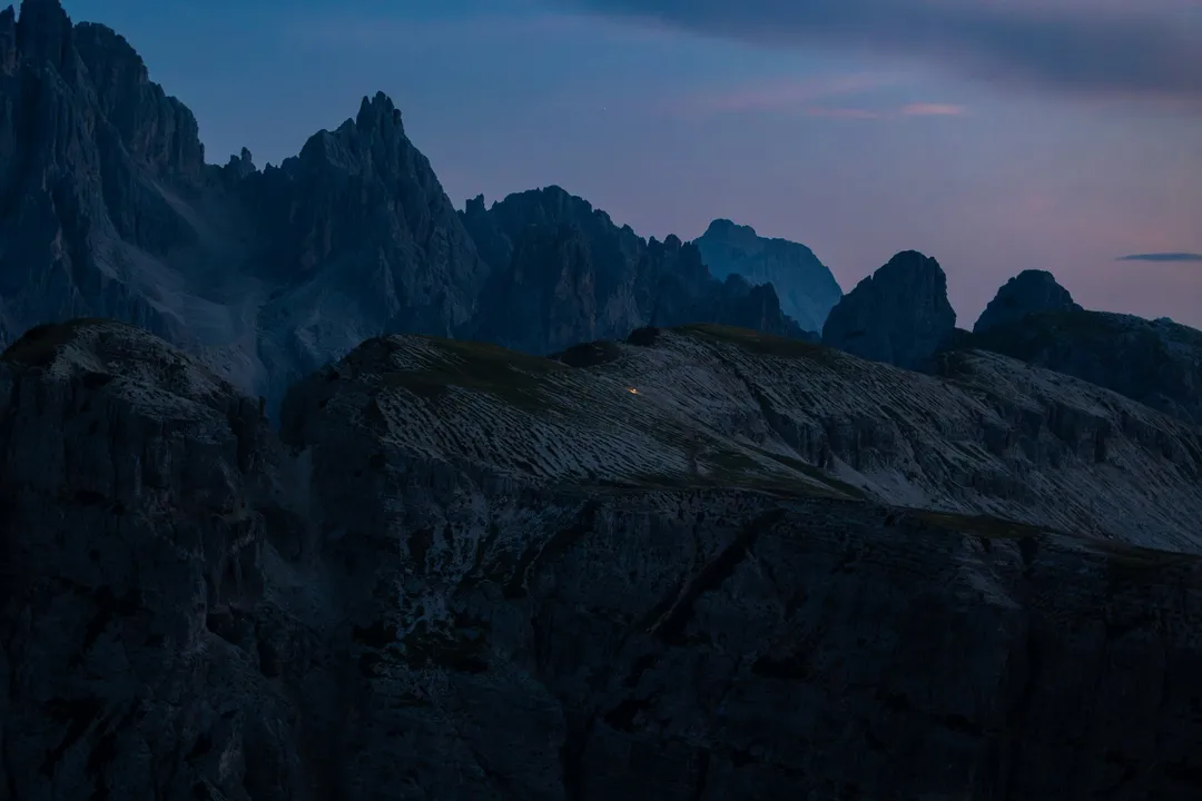 Tre Cime di Lavaredo, Italy. Photograph by Marian Kozaczewski.