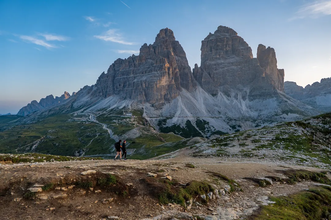 Tre Cime di Lavaredo, Italy. Photograph by Marian Kozaczewski.