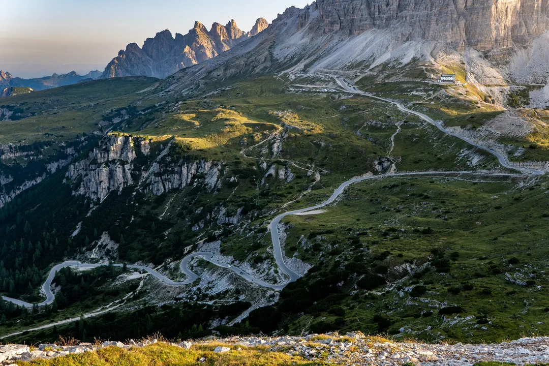 Tre Cime di Lavaredo, Italy. Photograph by Marian Kozaczewski.