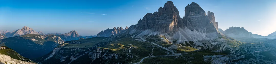 Tre Cime di Lavaredo, Italy. Photograph by Marian Kozaczewski.