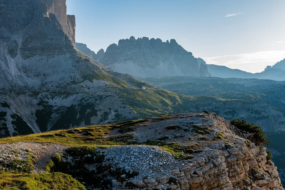 Tre Cime di Lavaredo, Italy. Photograph by Marian Kozaczewski.