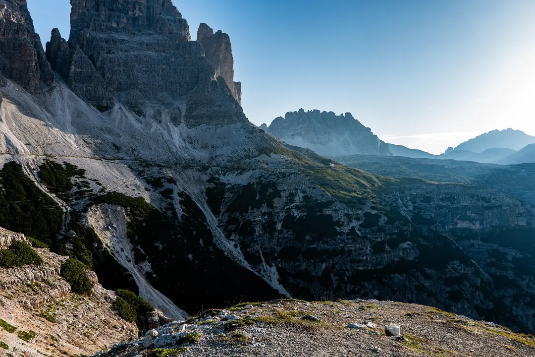 Tre Cime di Lavaredo, Italy. Photograph by Marian Kozaczewski.