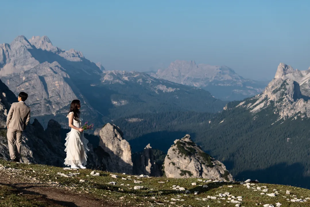 Tre Cime di Lavaredo, Italy. Photograph by Marian Kozaczewski.