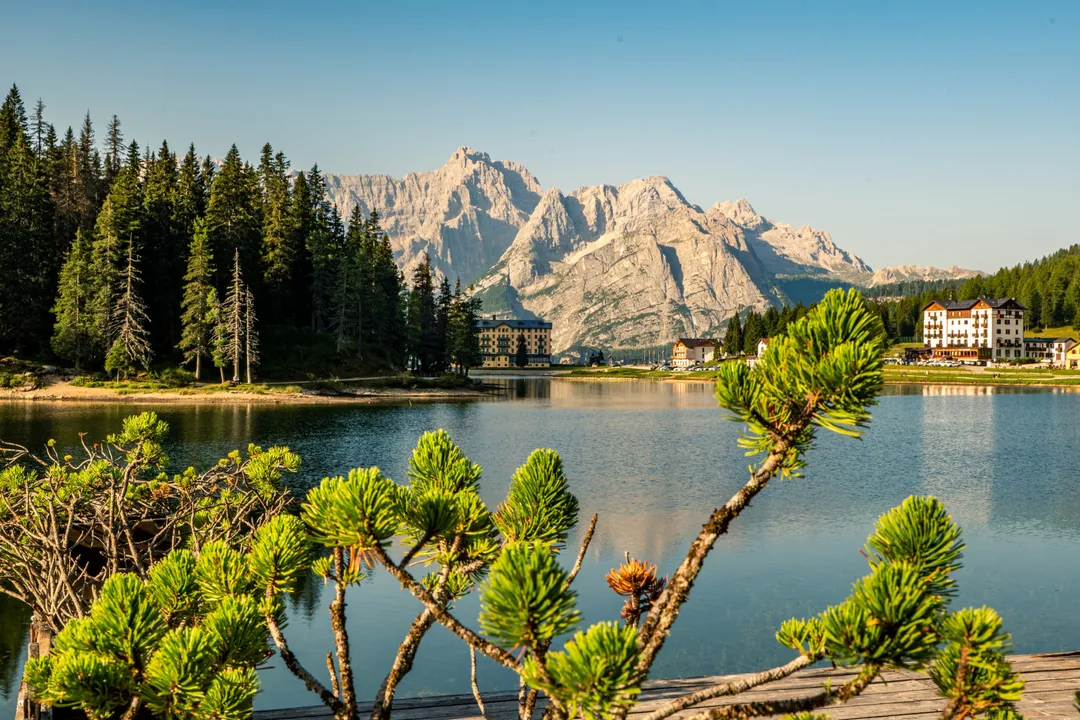 Lake Misurina, Italy. Photograph by Marian Kozaczewski.