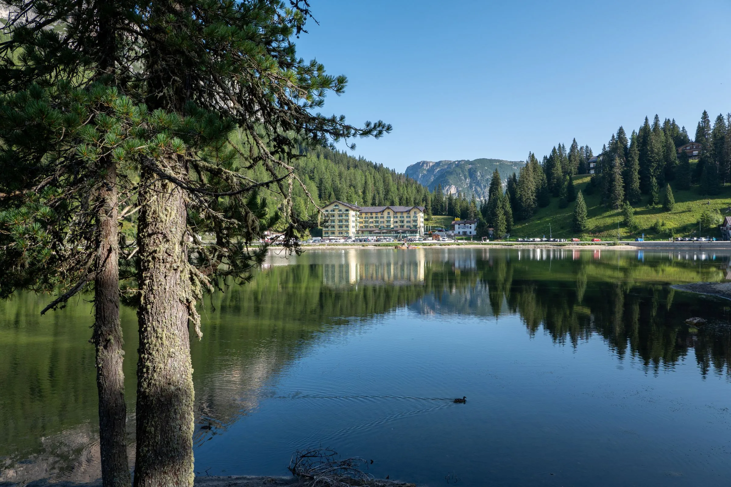 Lake Misurina, Italy. Photograph by Marian Kozaczewski.