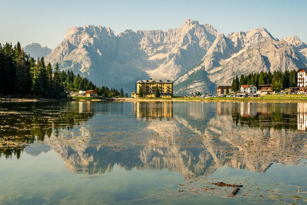Lake Misurina, Italy. Photograph by Marian Kozaczewski.