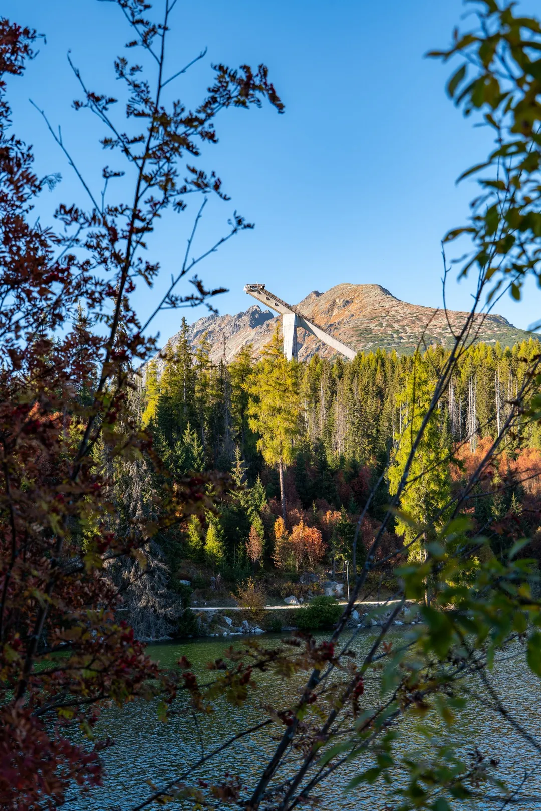 Štrbské pleso, Slovakia. Photograph by Marian Kozaczewski.